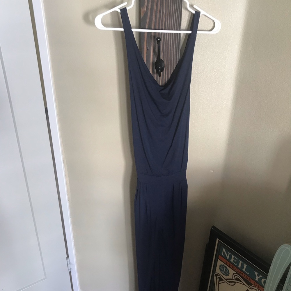 5/48 Navy Jumpsuit